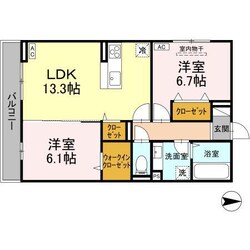 D-residence・K川北の物件間取画像